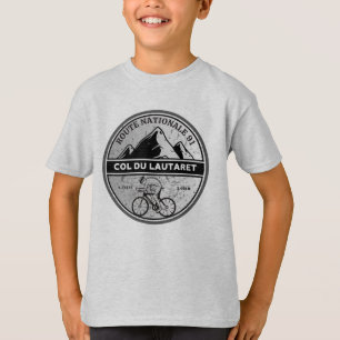 Col du Lautaret - Franz. Fahrradtour Alpes T-Shirt
