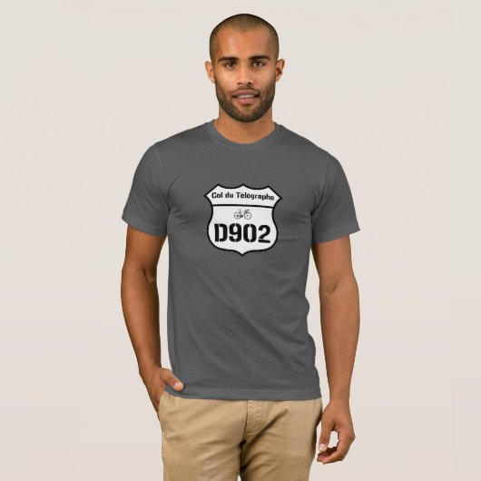 Col du Telegraphe D902 T-Shirt (Vorne ganz)