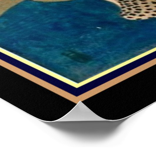 "Cola Abrigo" Art Deco Poster (Ecke)