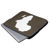 Cola Audacious Africa Laptopschutzhülle (Vorne Knopf)