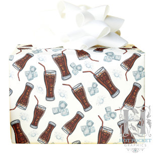 Cola-Einwickelpapier Geschenkpapier