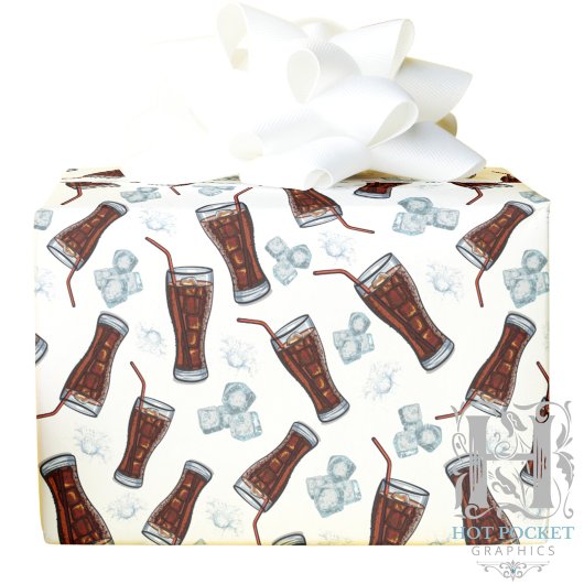 Cola-Einwickelpapier Geschenkpapier