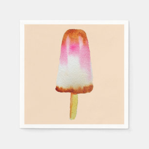 Cola popsily niedlich Summertime Aquarellkunst Serviette