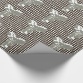 Cola Safari Dot mit Pop Art Elephant Geschenkpapier (Ecke)