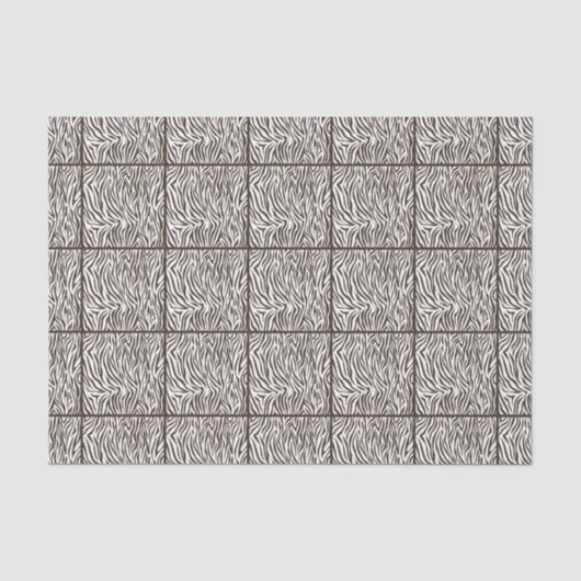 Cola Safari Zebra, Fliesendesign Seidenpapier (Vorderseite)