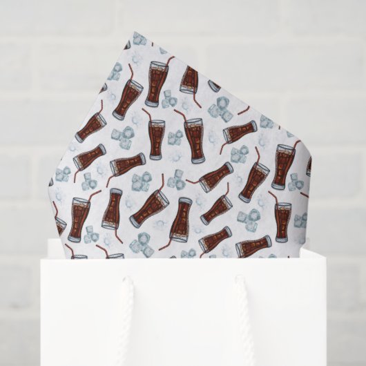 Cola Seidenpapier (Geschenk Tasche)