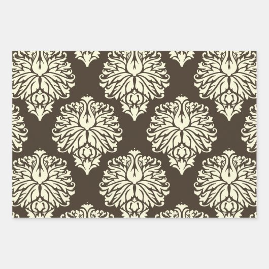 Cola Southern Hütte Damask Geschenkpapier Set (Vorderseite 3)