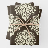 Cola Southern Hütte Damask Geschenkpapier Set (Beispiel)