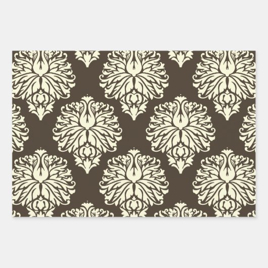 Cola Southern Hütte Damask Geschenkpapier Set (Vorderseite)