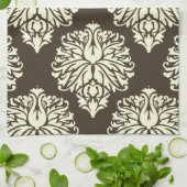 Cola Southern Hütte Damask Geschirrtuch (Gefaltet)