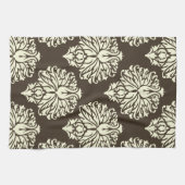 Cola Southern Hütte Damask Geschirrtuch (Horizontal)