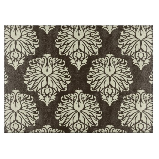 Cola Southern Hütte Damask Schneidebrett (Vorderseite)