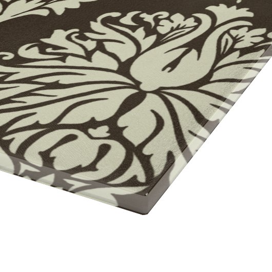 Cola Southern Hütte Damask Schneidebrett (Ecke)