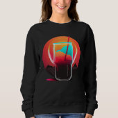 Cola Synthwave 80s Retrowave Aesthetic  1 Sweatshirt (Vorderseite)