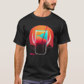 Cola Synthwave 80s Retrowave Aesthetic  1 T-Shirt (Vorderseite)