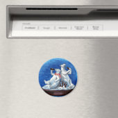 Cola-Trink-Polar-Bären Magnet (In Situ (Geschirrspüler))