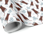 Cola Wrapping Paper Geschenkpapier (Rolleneckpunkt)