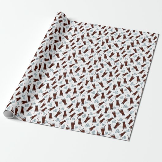 Cola Wrapping Paper Geschenkpapier (Ungerollt)