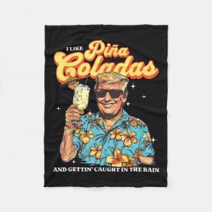 Coladas Donald Trump Sommerurlaub Hawaii Beach Fleecedecke