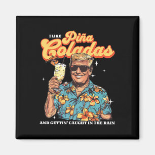 Coladas Donald Trump Sommerurlaub Hawaii Beach Magnet