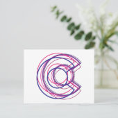 Colado biC Postkarte (Stehend Vorderseite)