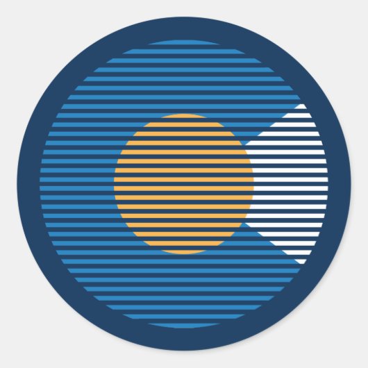 Colado c runder aufkleber (Vorderseite)