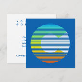 Colado Chill Fade Einladung (Vorne/Hinten)