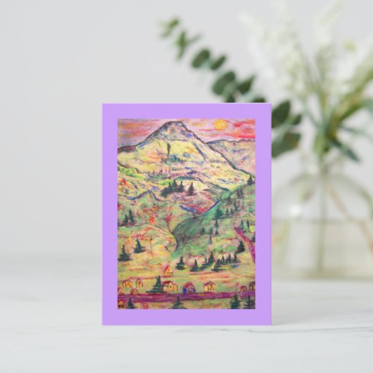 Colado-Dorf Postkarte (Stehend Vorderseite)