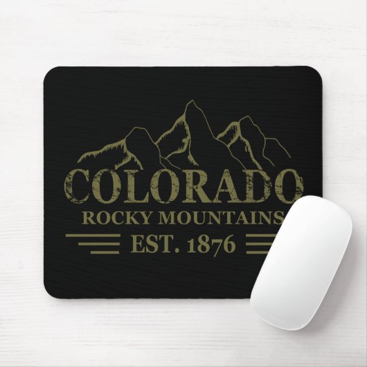 Colado Felsengebirge Staat Mousepad (Mit Mouse)