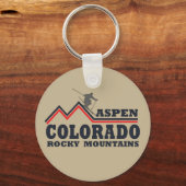 Colado Felsengebirge Staat Schlüsselanhänger (Vorderseite)