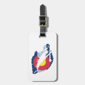 Colado-Kuss Gepäckanhänger (Vorderseite vertikal)