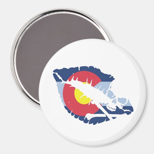 Colado-Kuss Magnet (Vorderseite/Rückseite)