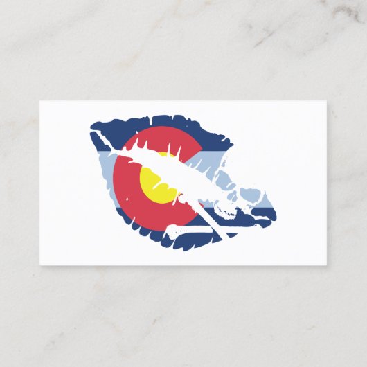 Colado-Kuss Visitenkarte (Rückseite)