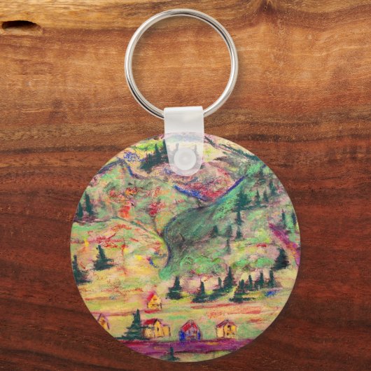 Colado-Stadt Schlüsselanhänger (Vorderseite)