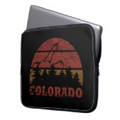 Colado Vintager Sonnenuntergang Laptopschutzhülle (Vorderseite Links)