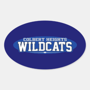 Colbert Heights High School; Wildcats Ovaler Aufkleber