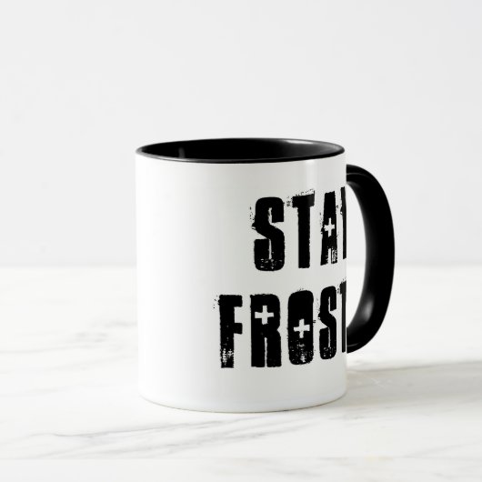 Colbert sagt, dass ~ eisig bleibe tasse (VorderseiteRechts)