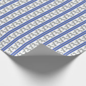 Colby College Mules  Wrapping Paper Geschenkpapier (Ecke)