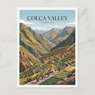 Colca-Tal Chivay Peru Postkarte