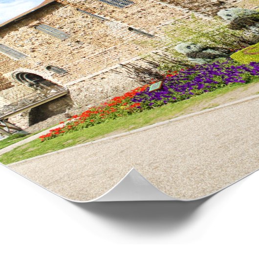 Colchester Castle Poster (Ecke)