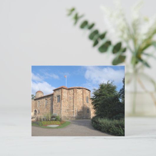 Colchester Castle Postkarte (Stehend Vorderseite)