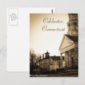 Colchester, Postkarte Connecticut (Vorne/Hinten)