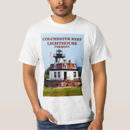 Colchester Reef Lighthouse, T - Shirt Vermont