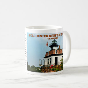 Colchester Reef Lighthouse, Tasse Vermont