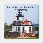 Colchester Reef Lighthouse, Vermont Magnet (Vorne)