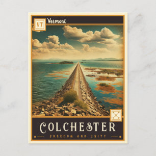 Colchester, Vermont   Historische Postkarte