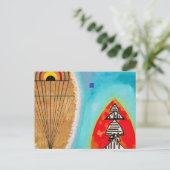 Cold, 1929 von Wassily Kandinsky Postkarte (Stehend Vorderseite)