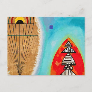 Cold, 1929 von Wassily Kandinsky Postkarte