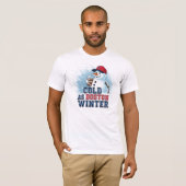 Cold as Boston Winter T-Shirt (Vorne ganz)