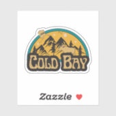 Cold Bay, Alaska-Aufkleber Aufkleber (Blatt)